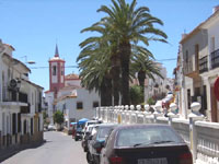 Calle Real e Iglesia de Nuestra Señora del Rosario